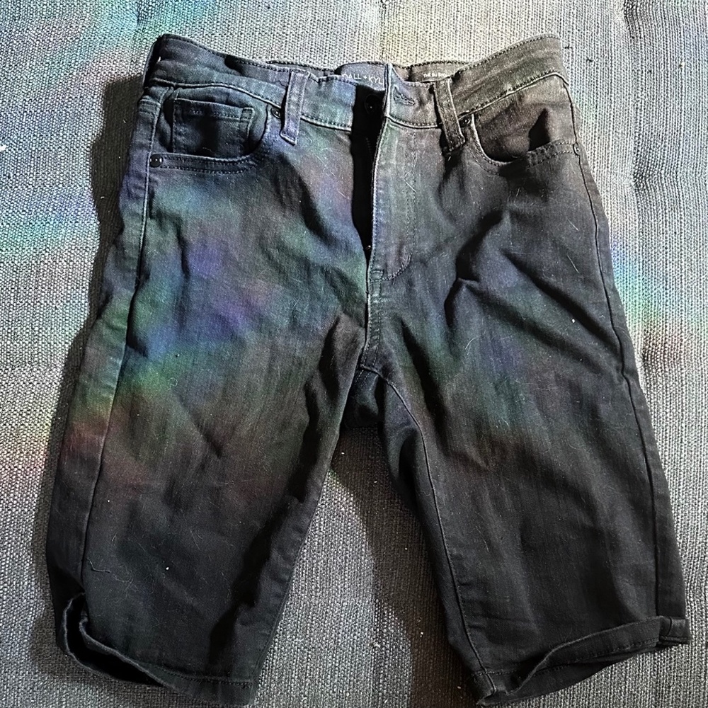 Black Bermuda Shorts